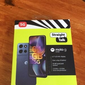 Motorola Moto G 5G - Black and Yellow